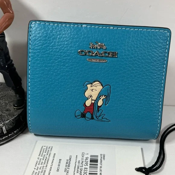 Coach | Accessories | Coach X Peanuts 225 Snap Wallet Linus Cbn9